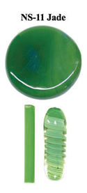 Jade Northstar Glass Rod